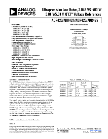 浏览型号ADR420ARM-Reel7的Datasheet PDF文件第1页