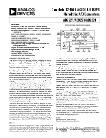 浏览型号AD9220ARS的Datasheet PDF文件第1页