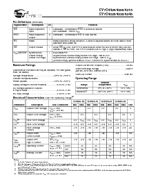 浏览型号CY7C4245-10ASC的Datasheet PDF文件第4页