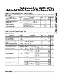 浏览型号MAX4230AUK-T的Datasheet PDF文件第3页