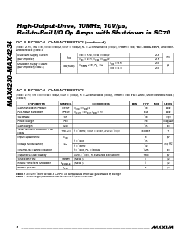浏览型号MAX4230AUK-T的Datasheet PDF文件第4页