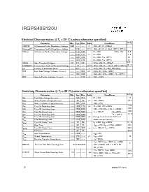 浏览型号IRGPS40B120U的Datasheet PDF文件第2页