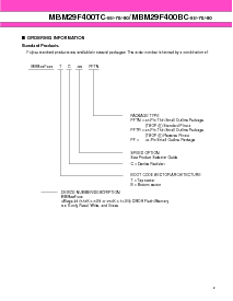 浏览型号MBM29F400BC-90PFTN的Datasheet PDF文件第9页