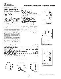 浏览型号CD4020BF3A的Datasheet PDF文件第1页