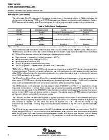 浏览型号TMS370CX5X的Datasheet PDF文件第6页