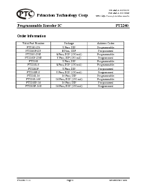 浏览型号PT2240-D3S的Datasheet PDF文件第4页