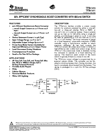 浏览型号TPS61070DDC的Datasheet PDF文件第1页