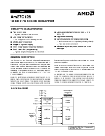 浏览型号Am27C128-150DIB的Datasheet PDF文件第1页