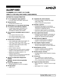 浏览型号AM29F160DT120的Datasheet PDF文件第2页