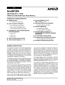 浏览型号AM28F256-120ECB的Datasheet PDF文件第1页