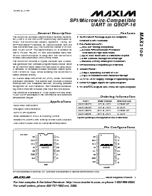 浏览型号MAX3100EEE的Datasheet PDF文件第1页
