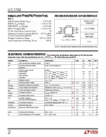 浏览型号LTC1700EMS的Datasheet PDF文件第2页