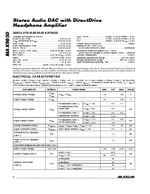 浏览型号MAX9850ETI的Datasheet PDF文件第2页