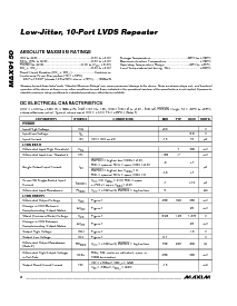 浏览型号MAX9150EUI的Datasheet PDF文件第2页