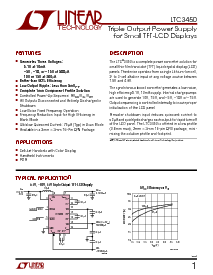 浏览型号LTC3450EUD的Datasheet PDF文件第1页
