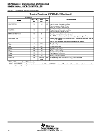 浏览型号MSP430F2001IPW的Datasheet PDF文件第10页