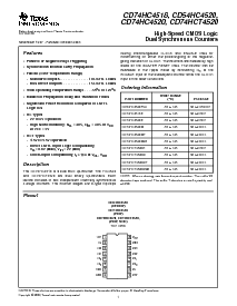 浏览型号CD54HC4520F3A的Datasheet PDF文件第1页