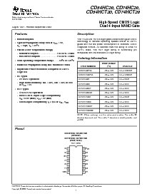 浏览型号CD54HC20F3A的Datasheet PDF文件第1页