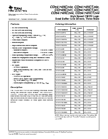 浏览型号CD54HC240F3A的Datasheet PDF文件第1页