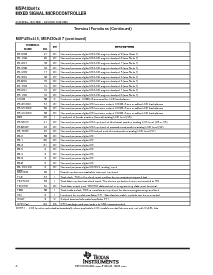 浏览型号MSP430F417的Datasheet PDF文件第8页