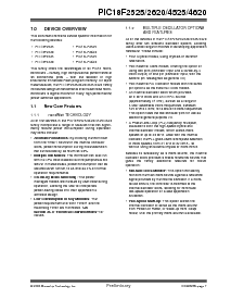 浏览型号PIC18LF4620-I/P301的Datasheet PDF文件第9页