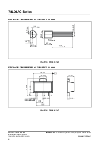 浏览型号78L09ACZ的Datasheet PDF文件第6页