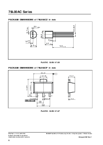 浏览型号79L05ACZ的Datasheet PDF文件第6页