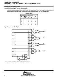 浏览型号SN74LV157ADGVRE4的Datasheet PDF文件第2页