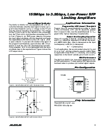 浏览型号MAX3747AEUB的Datasheet PDF文件第9页