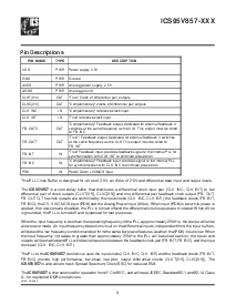 浏览型号ICS95V857AGLF-T的Datasheet PDF文件第3页