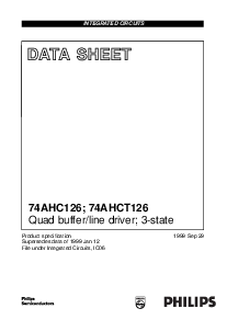 浏览型号7AHCT126PWDH的Datasheet PDF文件第1页