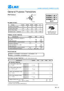 浏览型号BC857ALT1的Datasheet PDF文件第1页