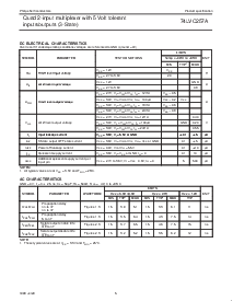浏览型号74LVC257APWDH的Datasheet PDF文件第5页