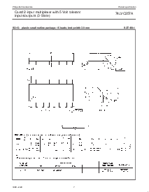 浏览型号74LVC257APWDH的Datasheet PDF文件第7页