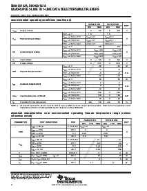 浏览型号SN74LV157APWR的Datasheet PDF文件第4页