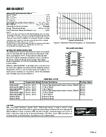 浏览型号AD8187ARU的Datasheet PDF文件第4页
