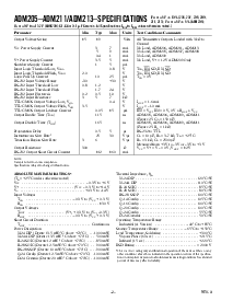 浏览型号ADM207ARS的Datasheet PDF文件第2页
