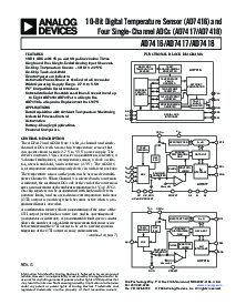 浏览型号AD7417AR-REEL的Datasheet PDF文件第1页