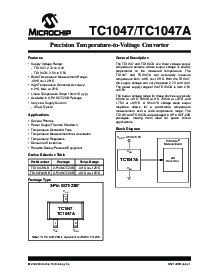 浏览型号TC1047AVNB的Datasheet PDF文件第1页