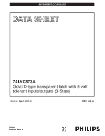 浏览型号7LVC573APWDH的Datasheet PDF文件第1页