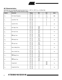 浏览型号AT25080-10PC-2.7的Datasheet PDF文件第4页