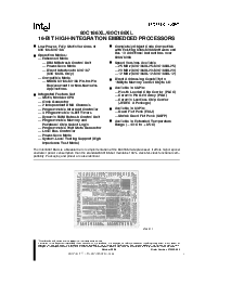浏览型号80C188XL的Datasheet PDF文件第1页