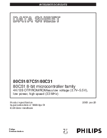 浏览型号80C31的Datasheet PDF文件第1页
