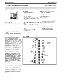 浏览型号80C552的Datasheet PDF文件第2页