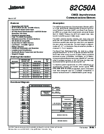 浏览型号82C50的Datasheet PDF文件第1页