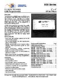 浏览型号858H8L-5的Datasheet PDF文件第1页