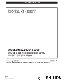 浏览型号89C51的Datasheet PDF文件第1页