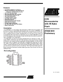 浏览型号89C4051的Datasheet PDF文件第1页