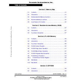 浏览型号MC68HC908AB32的Datasheet PDF文件第6页