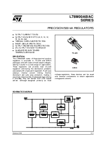 浏览型号L78M08ACDT的Datasheet PDF文件第1页